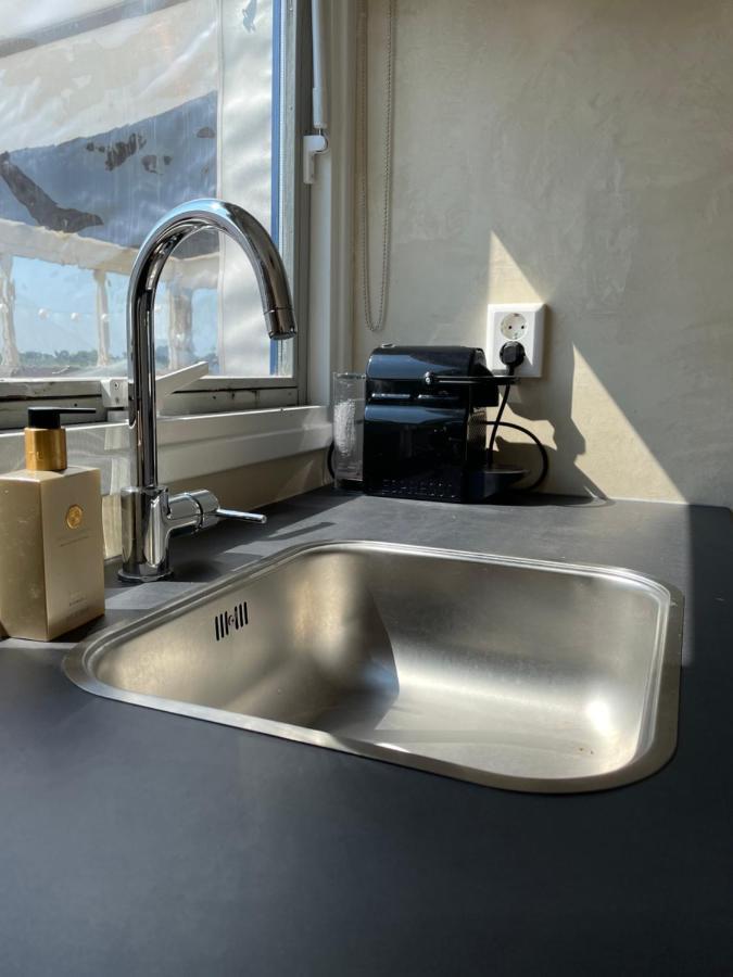 Luxe Chalet Direct Aan Het Water Met Strand Lith Eksteriør billede